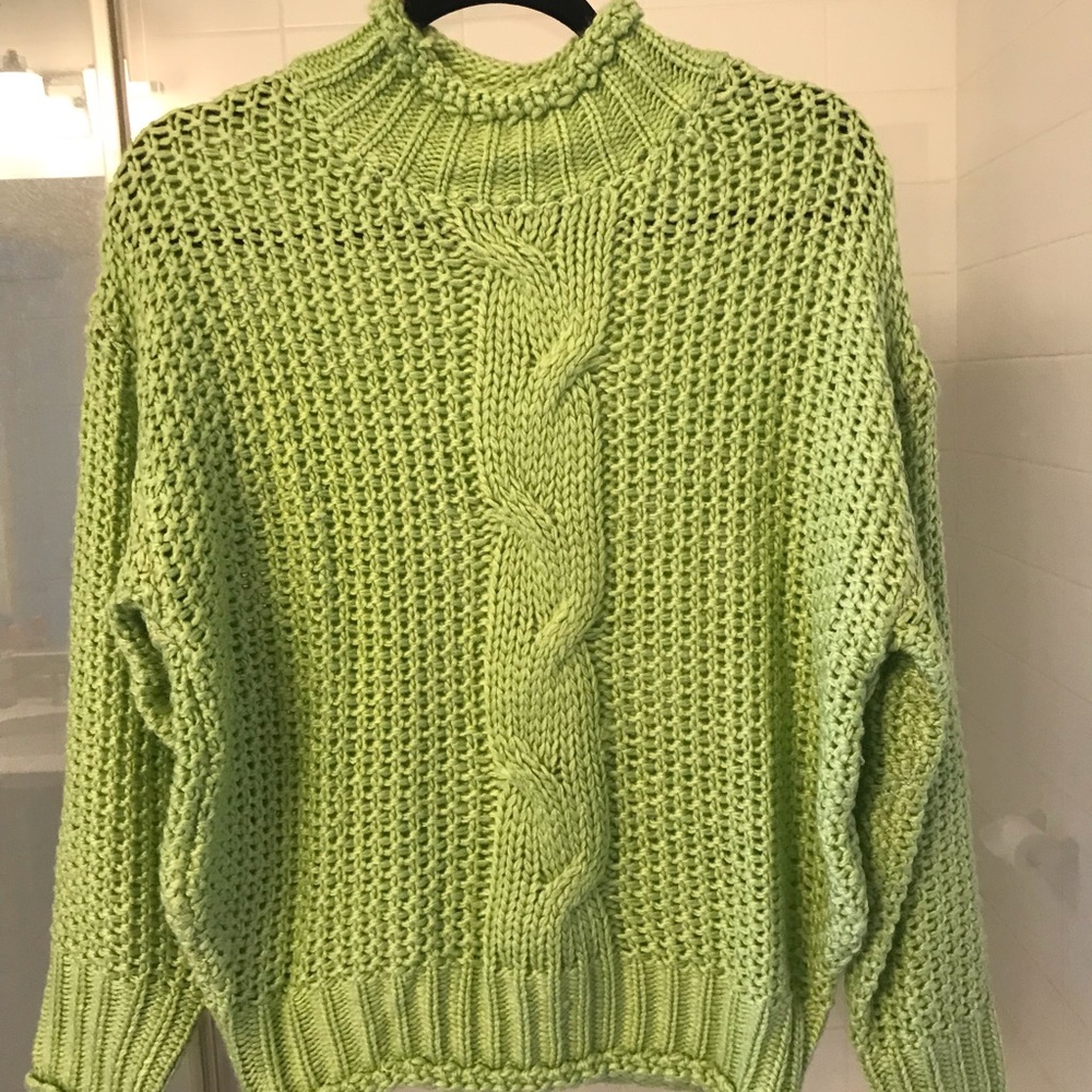 Pincess Polly Green Sweater